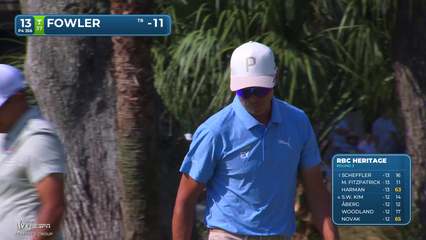 Rickie Fowler | Round 3 | 13th hole | Shot 5 | 2026 RBC Heritage