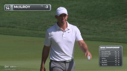 Rory McIlroy | Round 3 | 14th hole | Shot 4 | 2025 BMW Championship
