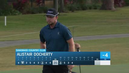 Alistair Docherty | Round 3 | 13th hole | Shot 4 | 2024 PGA TOUR Q-School