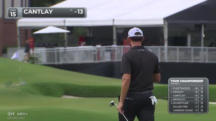 Patrick Cantlay | Round 3 | 15th hole | Shot 3 | 2025 TOUR Championship