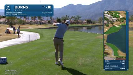 Sam Burns | Round 4 | 7th hole | Shot 1 | 2026 The American Express