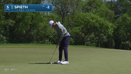 Jordan Spieth | Round 3 | 5th hole | Shot 4 | 2025 Truist Championship