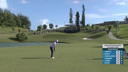 Wesley Bryan | Round 4 | 17th hole | Shot 4 | 2024 Butterfield Bermuda