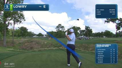 Shane Lowry | Round 1 | 5th hole | Shot 1 | -1 Houston Open