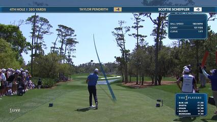 Taylor Pendrith | Round 3 | 4th hole | Shot 1 | 2025 THE PLAYERS