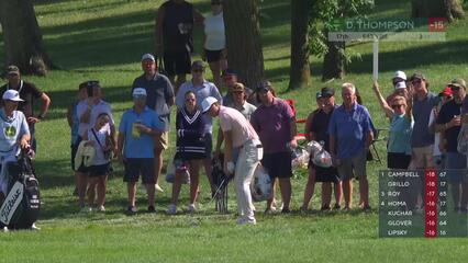 Davis Thompson | Round 4 | 17th hole | Shot 3 | 2025 John Deere