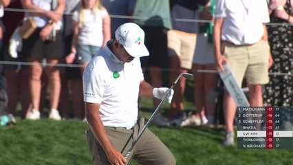 Si Woo Kim | Round 4 | 18th hole | Shot 3 | 2026 WM Phoenix Open