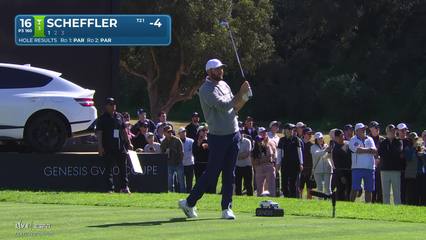 Scottie Scheffler | Round 3 | 16th hole | Shot 1 | 2026 The Genesis