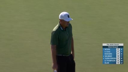 Sami Valimaki | Round 3 | 7th hole | Shot 4 | 2025 The RSM Classic