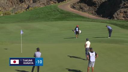 Takumi Kanaya | Round 4 | 3rd hole | Shot 3 | 2025 Bank of Utah