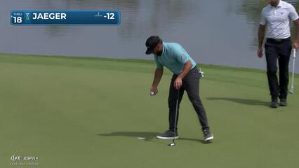 Stephan Jaeger | Round 2 | 9th hole | Shot 3 | 2025 Mexico Open