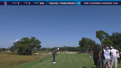 Michael Thorbjornsen | Round 4 | 3rd hole | Shot 1 | 2025 The RSM Classic