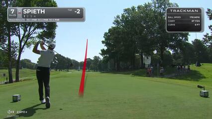 Jordan Spieth | Round 4 | 7th hole | Shot 1 | 2025 FedEx St. Jude