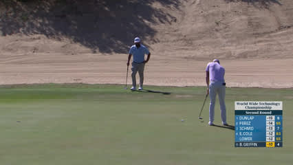 Ben Griffin | Round 2 | 5th hole | Shot 4 | 2025 World Wide Technology