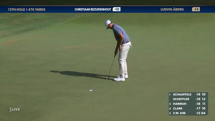 Ludvig Aberg | 2024 THE PLAYERS | Round 4 | 15th hole | Shot 4