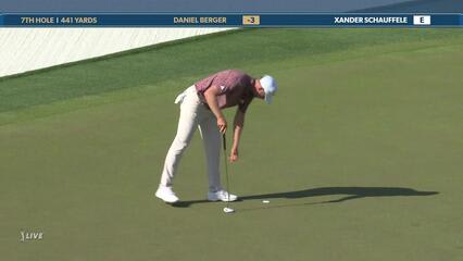 Daniel Berger | Round 3 | 7th hole | Shot 4 | 2025 THE PLAYERS