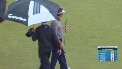 Keith Mitchell | Round 2 | 18th hole | Shot 4 | 2025 Truist Championship