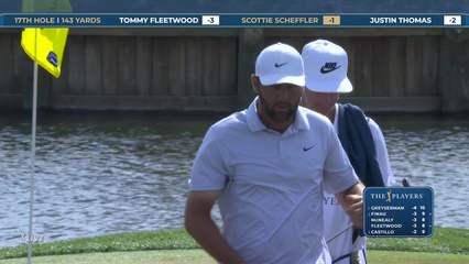 Scottie Scheffler | Round 1 | 17th hole | Shot 3 | 2026 THE PLAYERS