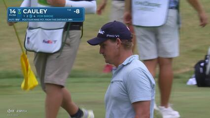 Bud Cauley | Round 4 | 14th hole | Shot 3 | 2025 John Deere
