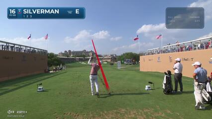 Ben Silverman | Round 2 | 16th hole | Shot 1 | 2025 Valero