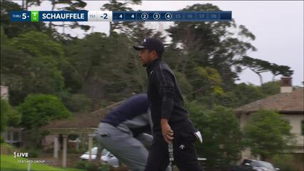 Xander Schauffele | 2024 AT&T Pebble Beach | Round 3 | 14th hole | Shot 4