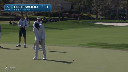 Tommy Fleetwood | Round 1 | 3rd hole | Shot 4 | 2025 Arnold Palmer