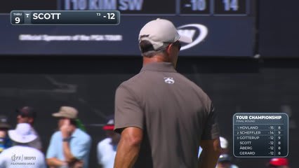 Adam Scott | Round 4 | 9th hole | Shot 3 | 2026 TOUR Championship