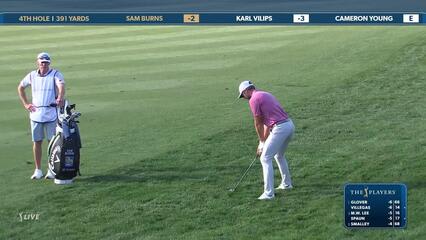 Sam Burns | Round 1 | 4th hole | Shot 2 | 2025 THE PLAYERS