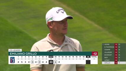 Emiliano Grillo | Round 3 | 11th hole | Shot 4 | 2025 John Deere