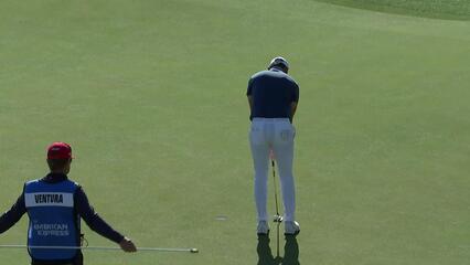 Kristoffer Ventura | Round 4 | 4th hole | Shot 3 | 2025 The American Express