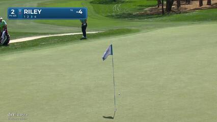 Davis Riley | Round 3 | 2nd hole | Shot 3 | 2025 Valspar