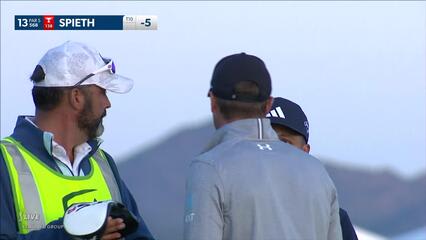 Jordan Spieth | 2023 WM Phoenix Open | Round 2 | 13th hole | Shot 1