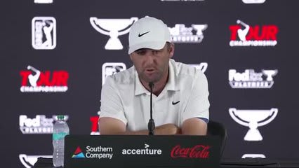 Scottie Scheffler on consistency, bringing intensity each week