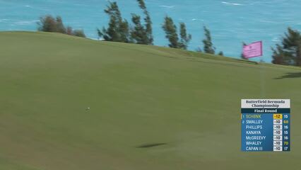 Schenk saves par on difficult par-3 16th to maintain lead at Butterfield Bermuda