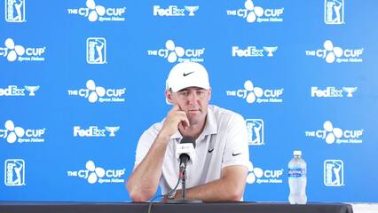 Scottie Scheffler on resetting his putting after poor performance on greens at Aronimink