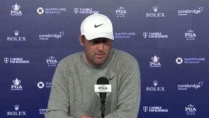 Scottie Scheffler on opening as co-leader at PGA Championship