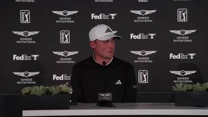 Ludvig Åberg on strategy created during offseason to improve putting