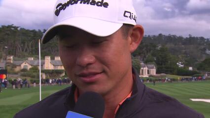 Collin Morikawa announces first child on way after AT&T Pebble Beach win