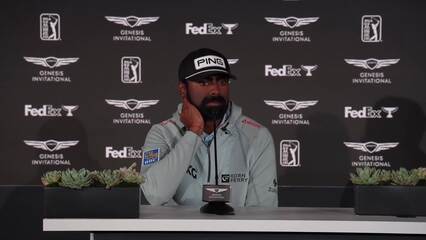 Sahith Theegala shares importance of returning to Riviera after LA-area fires 