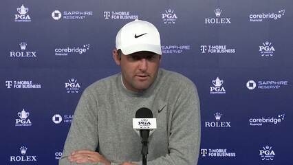 Scottie Scheffler on Philadelphia crowds, upbeat energy at PGA Championship