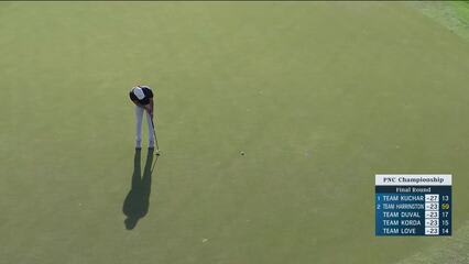Cameron Kuchar rolls in birdie at PNC Championship