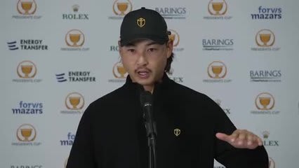 Min Woo Lee on what Adam Scott means to International Team 