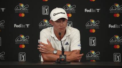 Collin Morikawa breaks down putting testing, improvements