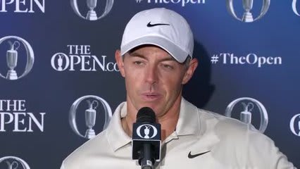 Rory McIlroy assesses first-round play, talks difficulty in scoring despite solid driving at Royal Birkdale