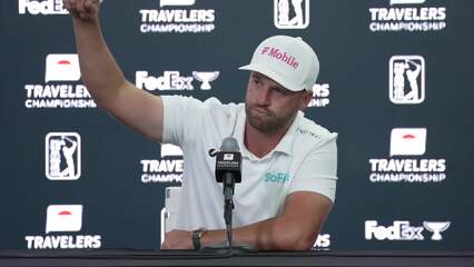 Wyndham Clark shares how he got through recent hardship in his career