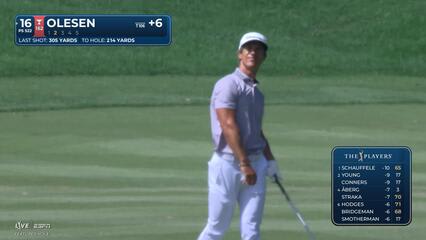 Thorbjørn Olesen hits 217-yard approach to 13 feet, sets up birdie on No. 16 at THE PLAYERS