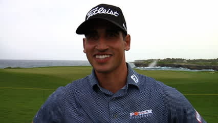 Dominic Bozzelli interview after Round 2 of Corales Puntacana