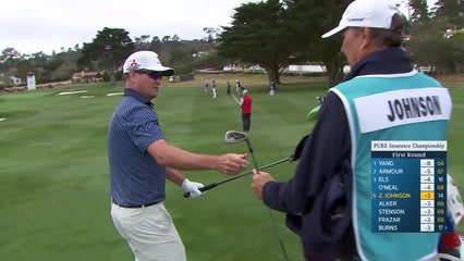 Zach Johnson makes birdie on No. 15 at PURE Insurance Championship