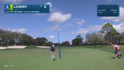 Shane Lowry taps in from 1 foot for birdie on No. 4 at Arnold Palmer