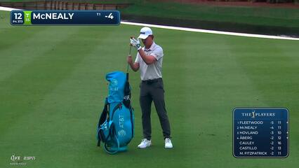 Maverick McNealy hits 64-yard approach to 6 feet, sets up birdie on No. 12 at THE PLAYERS